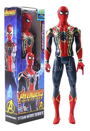 Muñeco Iron Spider Man Hasbro China  Infinity War 30cm