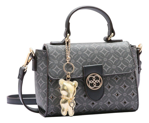 Bolsa Transversal Feminina Chenson 3484189 Urso Monograma