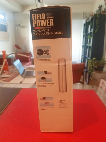 Imagen 3 de 9 de Termo Matero Cafetero Bala 500ml Con Tapa/ Taza Botón