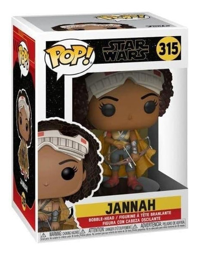 Funko Pop Star Wars. Rise Of Skywalker Jannah #315