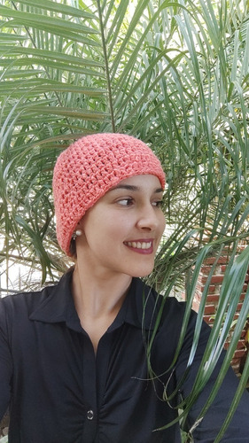 Gorros De Lana Crochet Quimio Oncológicos 