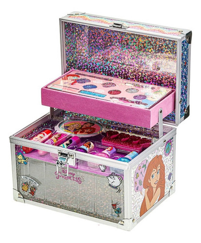 Estuche De Maquillaje Para Niñas Princesas De Disney