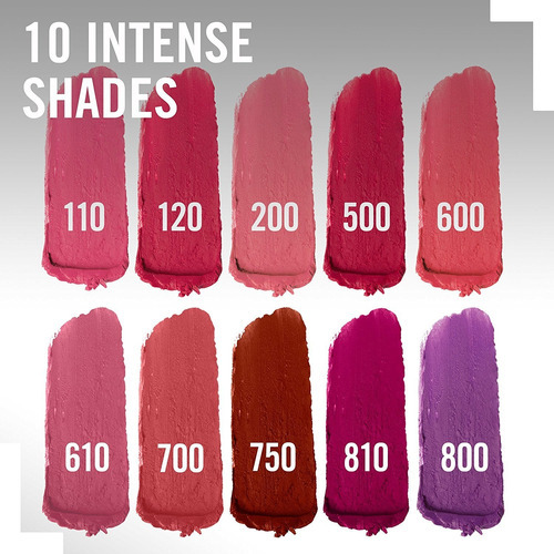 Labial Mate Rimmel Larga Duración The Only One Matte Acabado - Color 120 - Salmón Fuerte