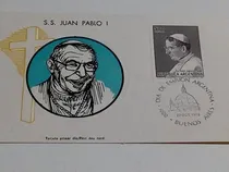 Comprar Tarjeta Filatelia Día De Emisión 27\u002F10\u002F78    Ss Juan Pablo I