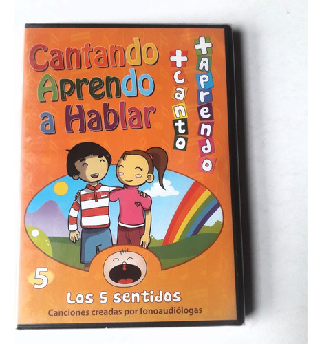 Dvd    Cantando Aprendo A  Hablar Los 5 Sentidos