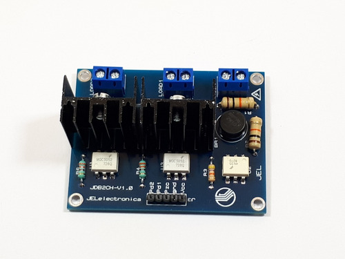 Módulo Dimmer De Luz Ac Control Potencia 2 Canales, Arduino