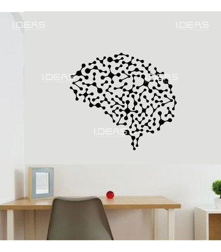 Vinilos Decorativos Cerebro Neurólogo Decoración Consultorio