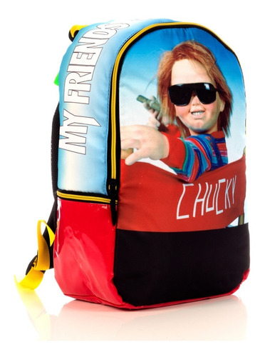 Mochila My Friends Call Me Chucky Oficial Original Nueva