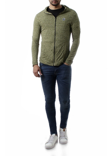 Imagen 2 de 2 de Camperita Liviana Hoodie C/capucha Hombre No End 35400
