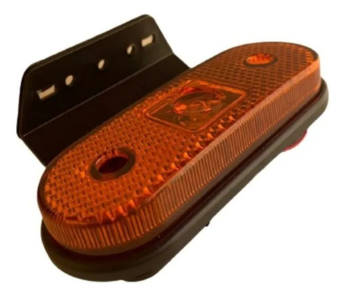 Kit 4 Lanternas Lateral Oval Led Bivolt Facchini C/ Suporte