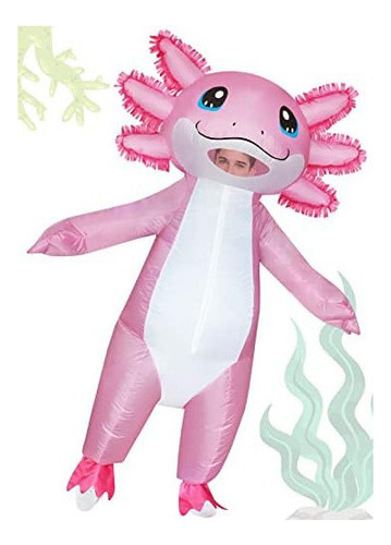 Disfraz Inflable Zizwo, Disfraces De Axolotl Para Adultos,