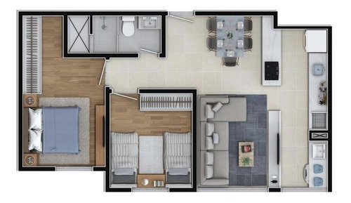 Apartamento Em Dom Bosco, Itajaí/sc De 63m² 2 Quartos À Venda Por R$ 280.700,00 - Ap645702