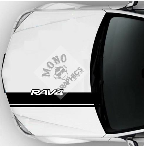 Stickers Toyota Rav4 Capot