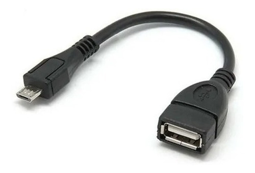 Cable Adaptador Otg Microusb Macho A Usb Hembra Somos Tienda