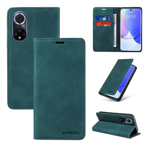 Caso Para Huawei Nova 9 Magnético Protector Pu Cuero Folio