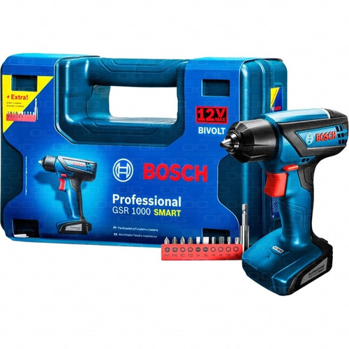 Atornillador Inalambrico 12v 1/4'' Bosch Gsr-1000 Smart