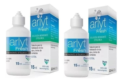 Arlyt Fresh Gotas Hidratante Para Lentes X 2 Unidades