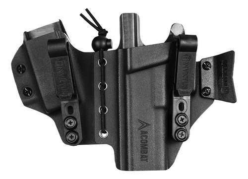 Coldre Canhoto Kydex Glock G17 G19 Invictus Sidecar Velado