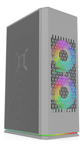 Gabinete Kronos Ophion Mini-itx, 1 Cooler, 3.0 Usb - Gris