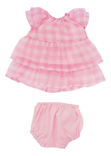 Vestido Bebé Rosa Para Muñeca De 15 Pulgadas De Manhattan To