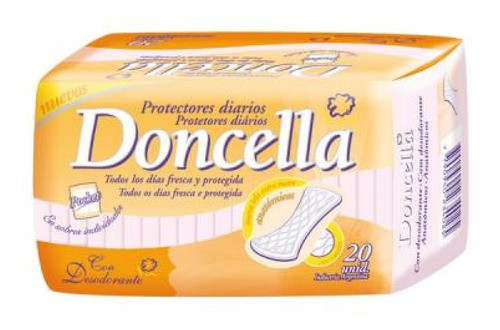 Doncella Protectores Diarios Con Perfume Envase X 20 