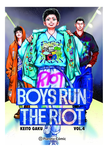 Manga Boys Run The Riot Tomo 4 Editorial Planeta Cómic Dgl