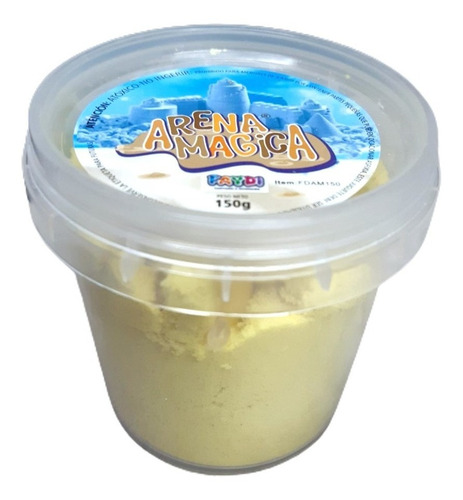 Arena Mágica 150g En Pote Con Moldes Faydi Premium