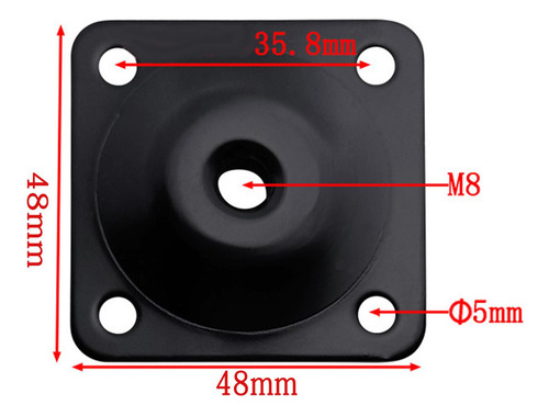 L 4x 5mm Leg Fixing Plates, Accessories