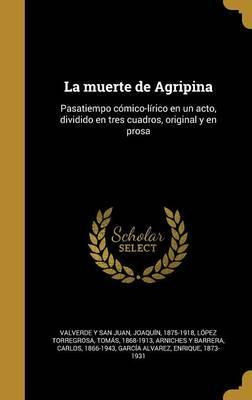 Libro La Muerte De Agripina : Pasatiempo C Mico-l Rico En...