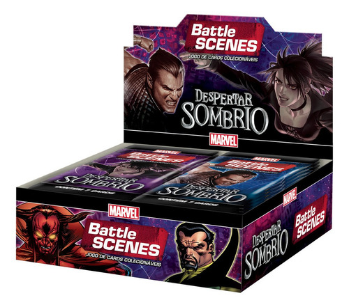 Box Booster Marvel Battle Scenes Despertar Sombrio Da Copag