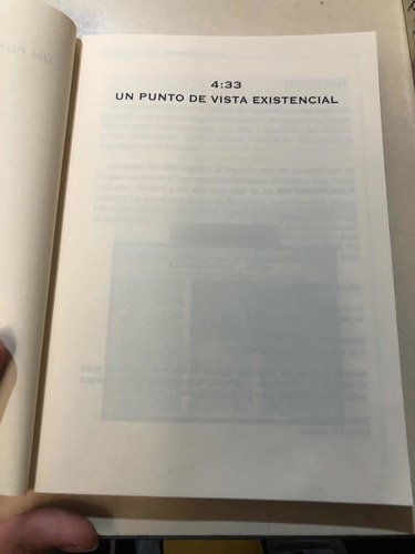 4:33 Un Punto De Vista Existencial - Abel Jiménez Armas (Usado)