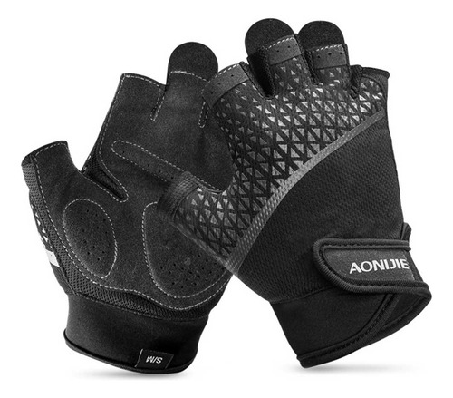 Aonijie Guantes Deportivos De Medio Dedo Unisex