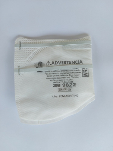 Tapaboca Mascarilla N95 3m Ref. 9822 Valvula Coolflow Respir