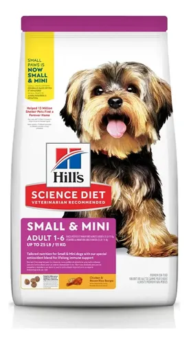 Hill's ração cães adultos raças pequenas e mini 2.04kg