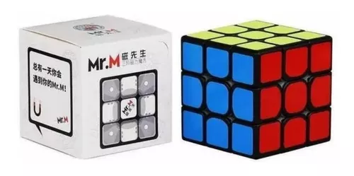 Cubo Magico Profissional 3x3x3 Mr.m Magnético Colorido