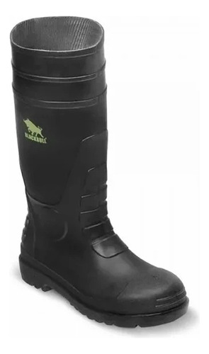 Bota Lluvia N 42 Negra Reforzada Blackbull