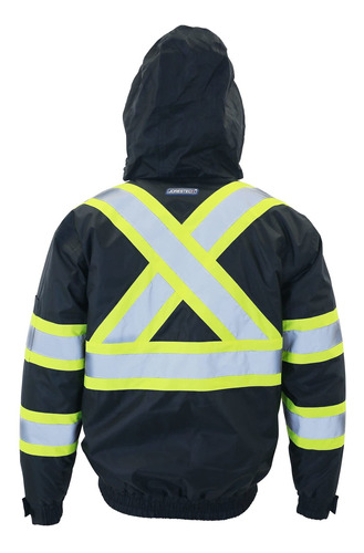 Chaqueta Bombardera Seguridad Reflectante Alta X