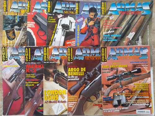 Revistas Armas Y Municiones Lote 