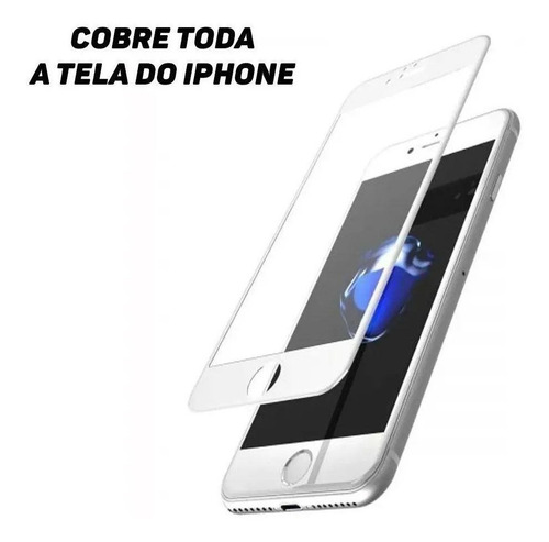 Película Vidro Temperado 3d 4d 5d Full Cover iPhone 6 6s 7 8