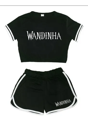 Roupa Menina Wandinha Modinha Adolescente Presente Top