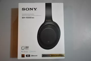 Audífonos Sony Wh-1000xm3, Hi Res, Negros