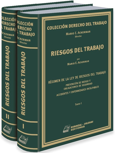 Colección Derecho Del Trabajo - Ley Riesgos Del Trabajo - E