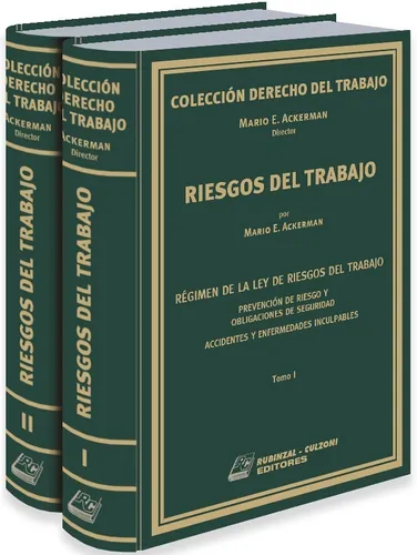 comprar Colección Derecho Del Trabajo - Ley Riesgos Del Trabajo - E