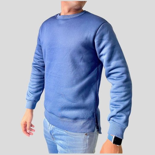 Sueter Poleron Jersey Con Chiporro Hombre