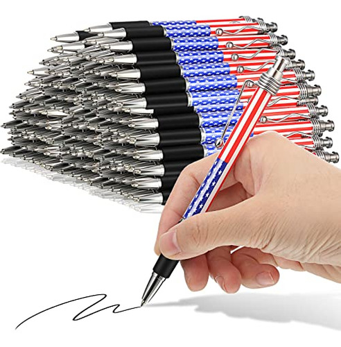 American Flag Ballpoint Pen Usa Patriotic Themed Pens 1...