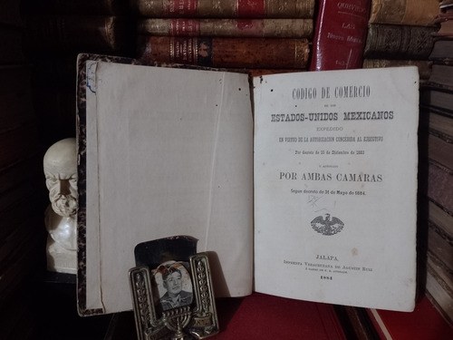González Código De Comercio Estados Unidos Mexicanos 1884 (Usado)