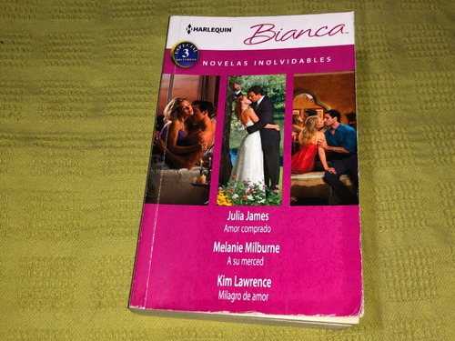 Especial 3 Historias Novelas Inolvidables, Bianca- Harlequín