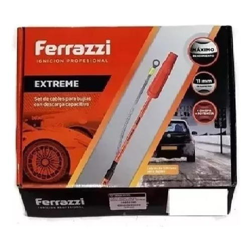 Cables Bujía Ferrazzi Extreme Ford Fiesta / Ka 1.6 Rocam