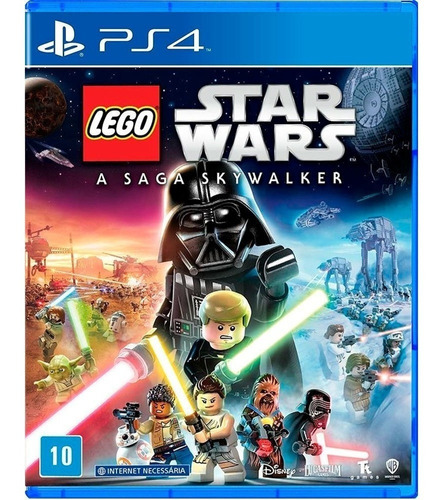 Jogo Lego Star Wars: A Saga Skywalker - Ps4 Mídia Física