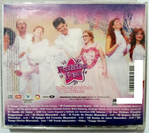 Patito Feo / La Historia Mas Linda En El Teatro Cd Original (Usado)
